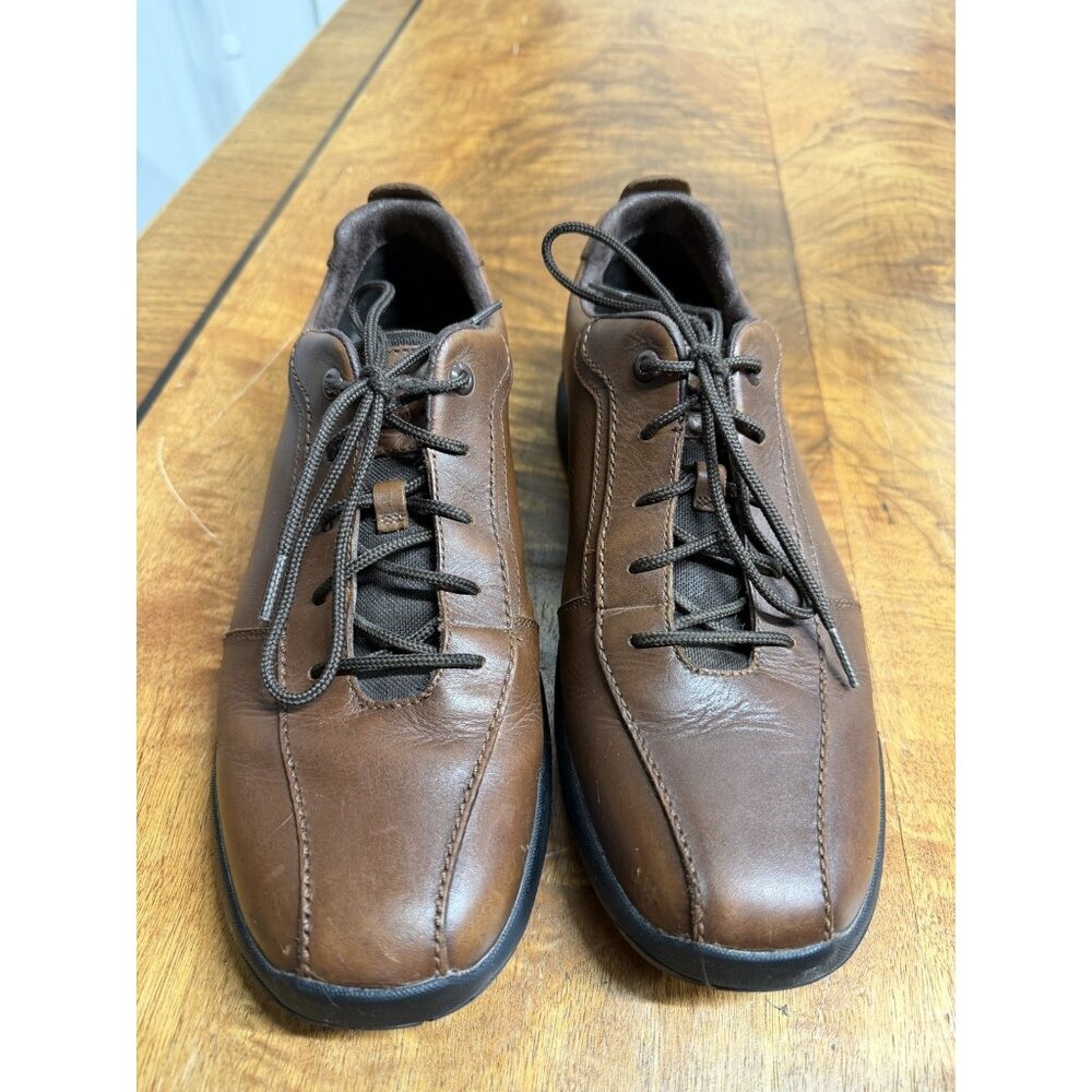 Timberland Earthkeepers Men’s Size 10 Shoes Brown Leather Lace Up Anti-Fatigue